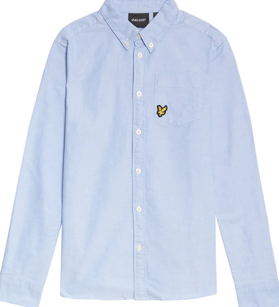 Konfirmationstøj*Lyle & Scott Skjorte - Oxford - Riviera