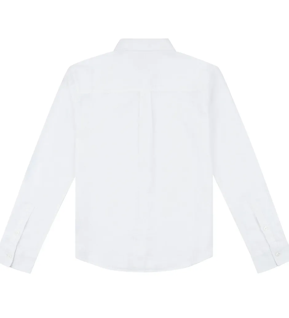 Konfirmationstøj*Lyle & Scott Skjorte - Oxford - Hvid