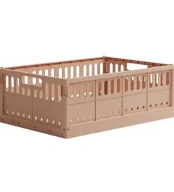 Foldekasser*Made Crate Foldekasse - Maxi - 48x33x17,5 cm - Blush