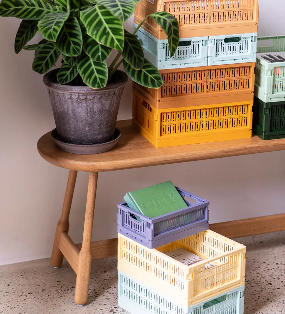 Foldekasser*Made Crate Foldekasse - Midi - 33x24x13 cm - Toffee
