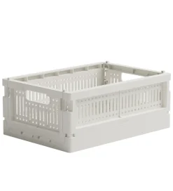 Made Crate Foldekasse - Mini - 24x17x9,5 cm - Milk
