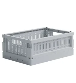 Foldekasser*Made Crate Foldekasse - Mini - 24x17x9,5 cm - Misty Grey