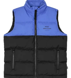 Veste*Mads Nørgaard Dynevest - Julo - Sort/Amparo Blue