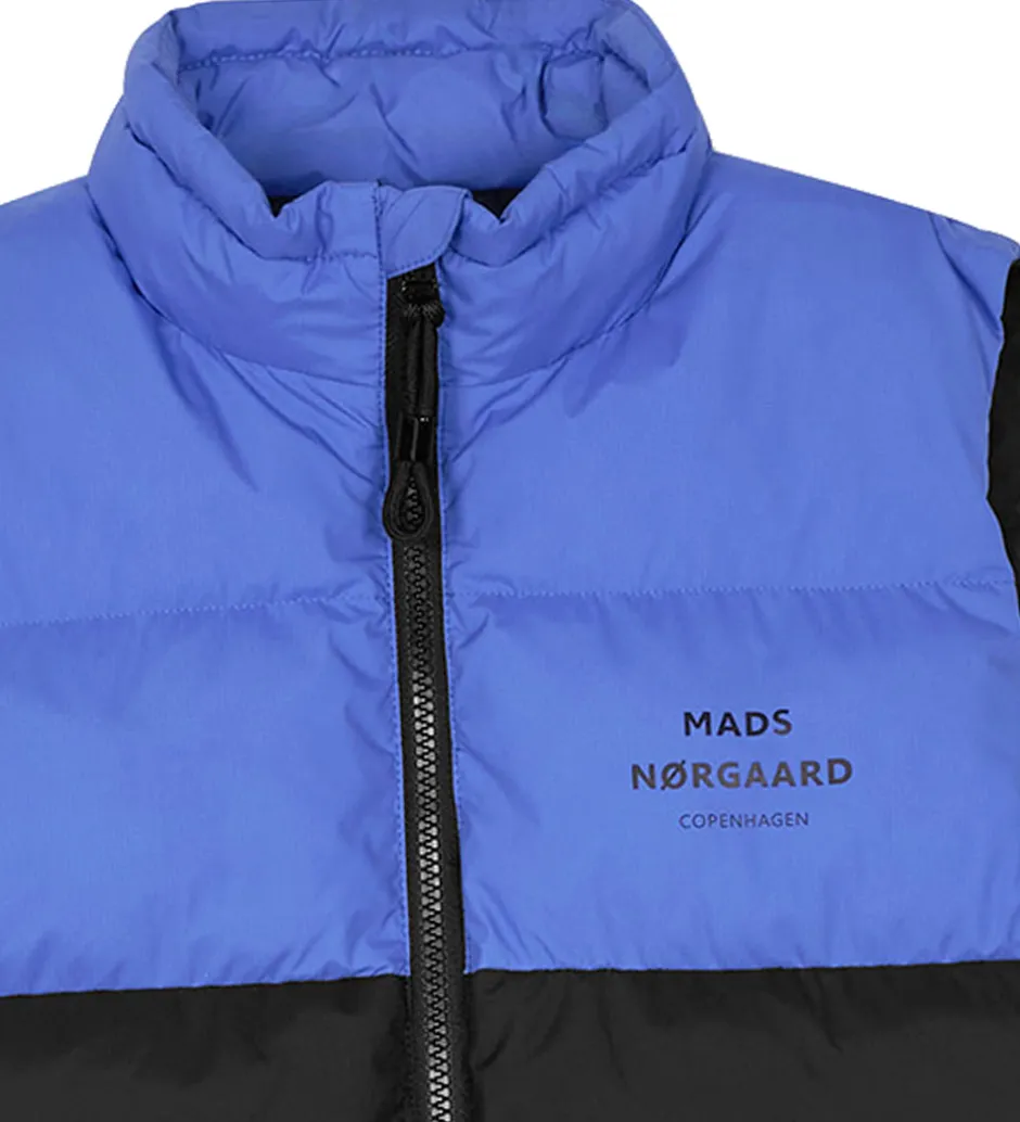 Veste*Mads Nørgaard Dynevest - Julo - Sort/Amparo Blue