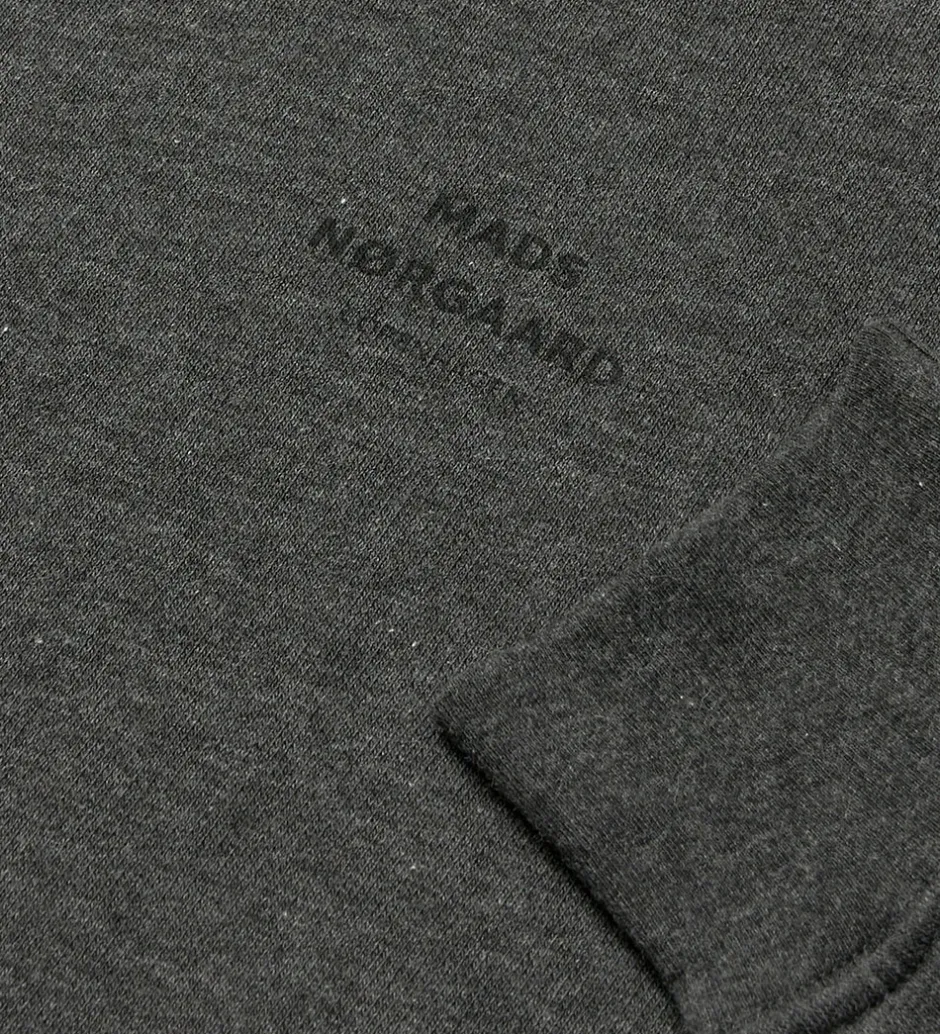 Børn Mads Nørgaard Hættetrøje - Sonan - Charcoal Melange