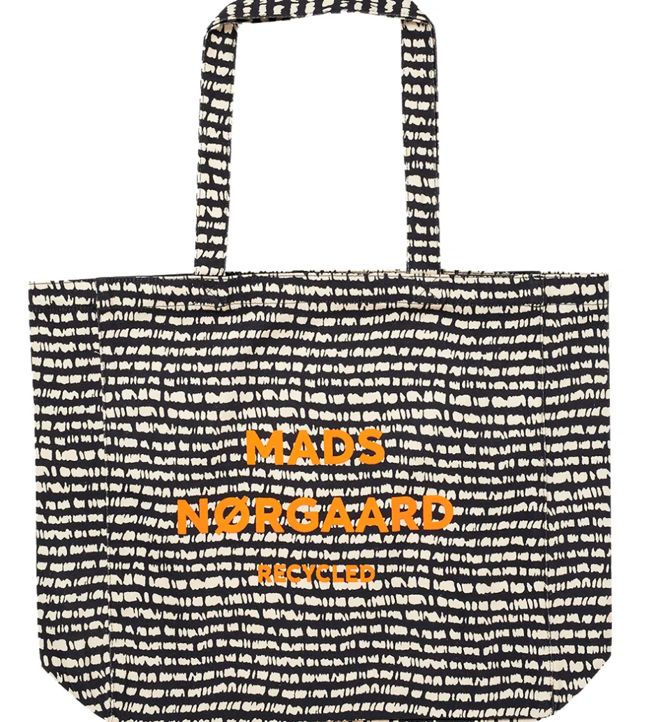 Shoppers*Mads Nørgaard Shopper - Recycled Boutique Athene - Scribble Blac