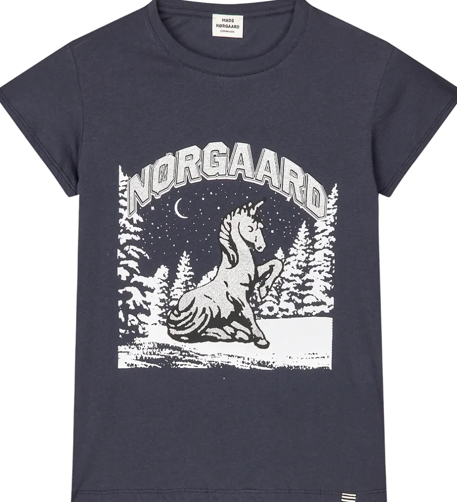 T-Shirts*Mads Nørgaard T-shirt - Tuvina - Parisian Night