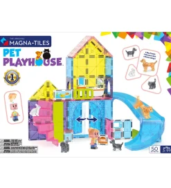 Magna-Tiles Magna Tiles Magnetsæt - 50 Dele - Pet Playhouse + MicroMAGS