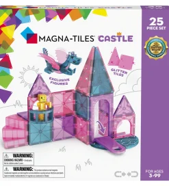 Magnetlegetøj*Magna-Tiles Magnetsæt - 25 Dele - Castle