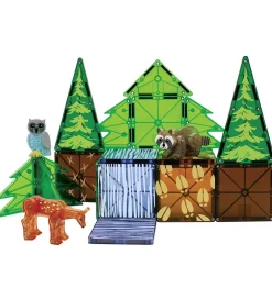 Magna-Tiles Magnetsæt - 25 Dele - Forest Animals