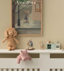 Bamser*Maileg Bamse - Safari Friends - Flodhest - Lille - Rosa