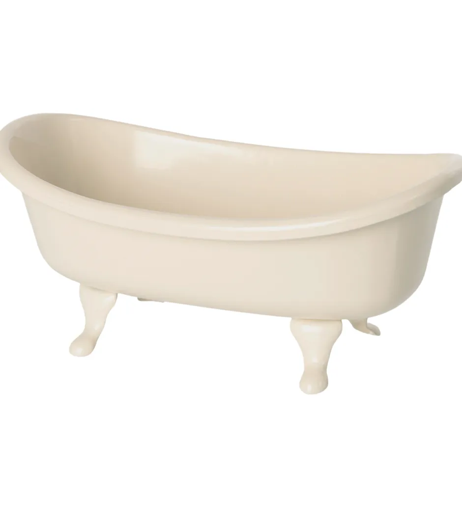 Badekar Og Bademåtter*Maileg Miniature Badekar - Off White