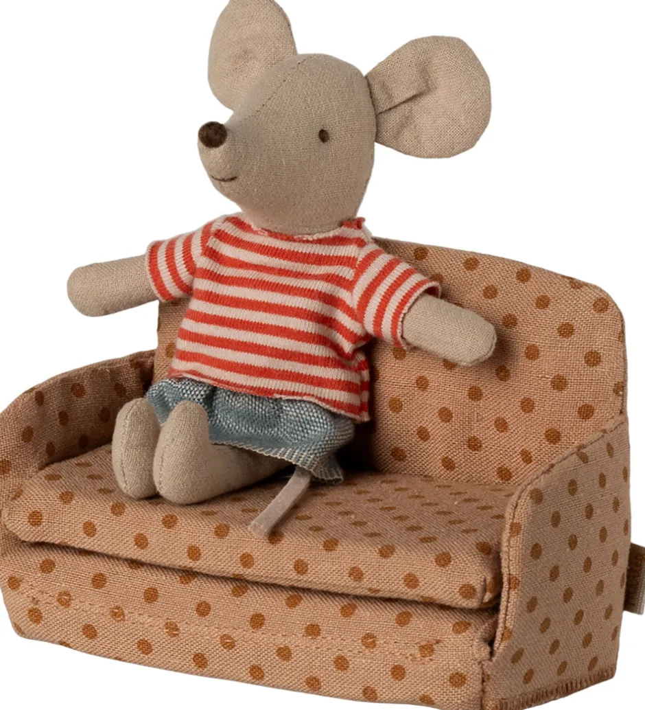 Maileg Miniature Sofaseng - Mus -Prikker