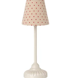 Dukker Og Tilbehør*Maileg Vintage Gulvlampe - Mus - Sand