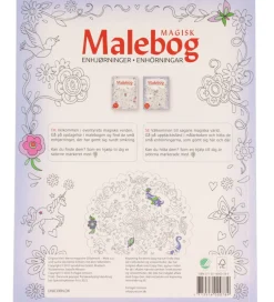 Mandalas Malebog - Magisk - Enhjørninger