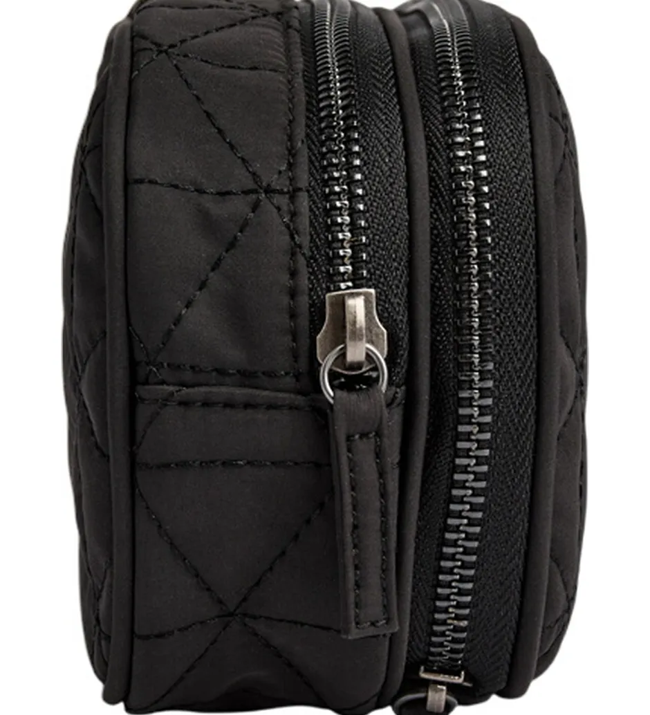 Toilettasker|Pleje- Og Toiletartikler*Markberg Makeup Taske - JustMBG - Quilt - Sort
