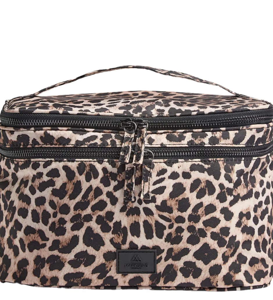 Toilettasker|Toilettasker*Markberg Toliettaske - TreasureMBG - Leopard