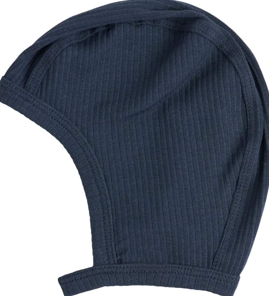 Børn MarMar Babyhjelm - Rib - Hoody - Pilot Navy