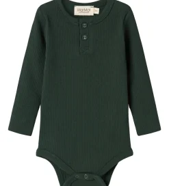 Børn MarMar Body l/æ - Rib/Modal - Dark Leaf