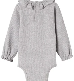 Bodyer*MarMar Body l/æ - Rib/Modal - Brandine - Light Grey Melange