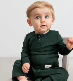 Børn MarMar Bukser - Rib/Modal - Pico - Dark Leaf