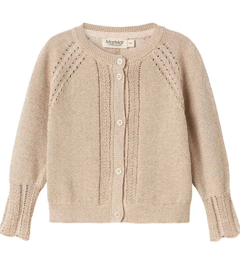Cardigans*MarMar Cardigan - Tillie B - Gold Glitter