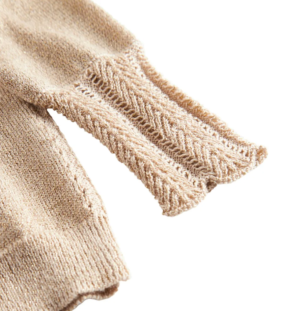 Cardigans*MarMar Cardigan - Tillie B - Gold Glitter