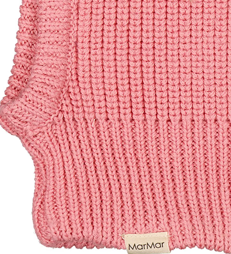 Elefanthuer*MarMar Elefanthue - Uld/Bomuld - 2-lags - Strik - Raspberry