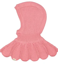 Elefanthuer*MarMar Elefanthue - Uld/Bomuld - 2-lags - Strik - Raspberry
