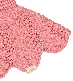 Tørklæder|Halsedisser*MarMar Halsedisse - Uld/Bomuld - Strik - Alani - Raspberry