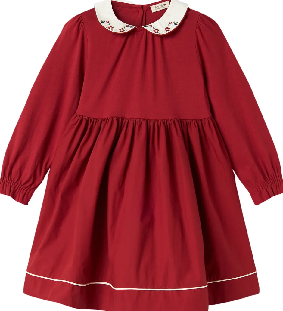 Børn MarMar Kjole - Bomuld/Modal - Dielle - Hibiscus Red