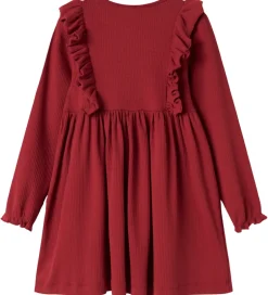 Børn MarMar Kjole - Modal/Rib - Dikte - Hisbiscus Red