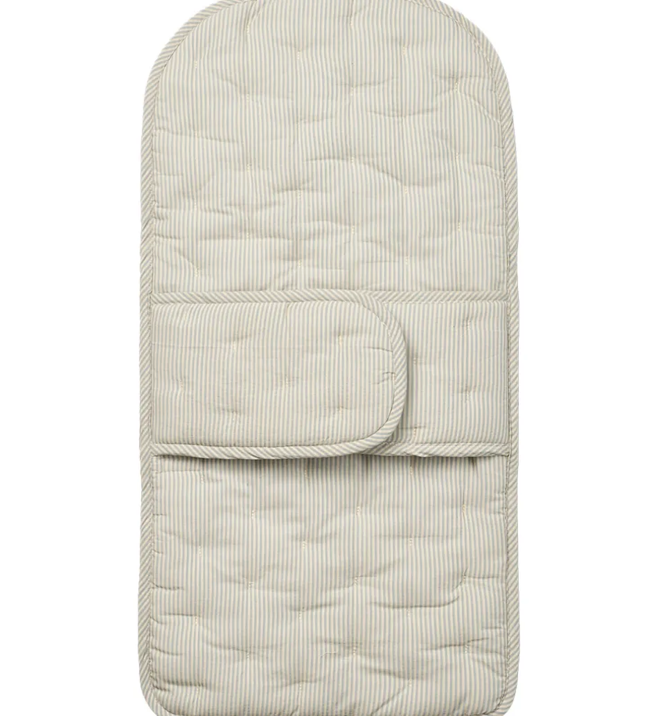 Puslepuder Og -Underlag*MarMar Pusleunderlag - Blue Stone Stripe