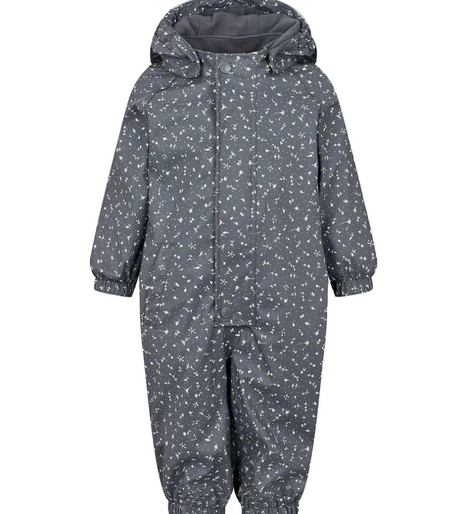 Regntøj*MarMar Regndragt m. Fleece - PU - Orion - Dried Petals