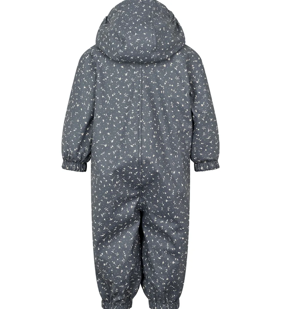 Regntøj*MarMar Regndragt m. Fleece - PU - Orion - Dried Petals