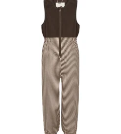 Regntøj*MarMar Regntøj m Fleece - PU - Obo - Brown Stripe
