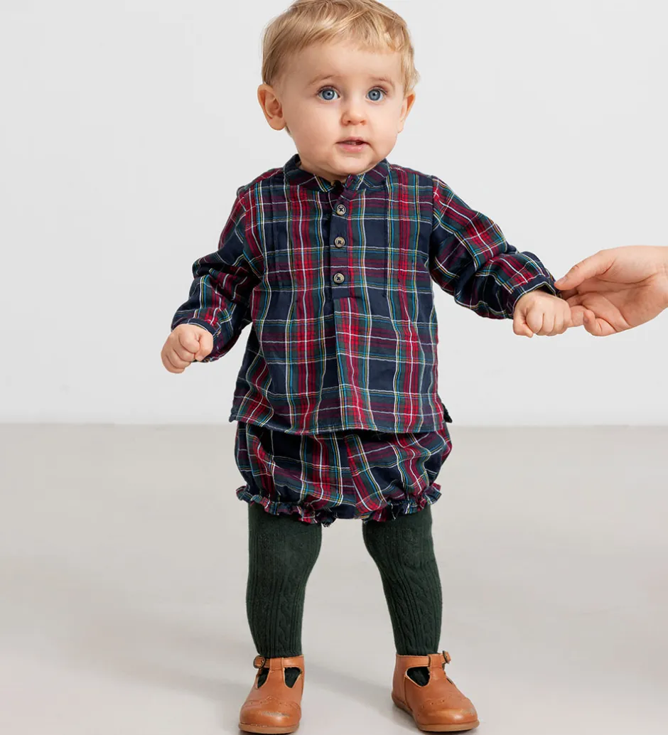 Børn MarMar Skjorte - Totoro - Pilot Navy Check