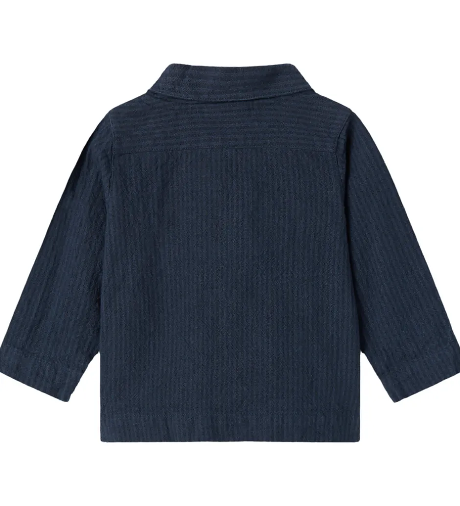 Skjorter*MarMar Skjorte - Tovas - Dark Blue Stripe