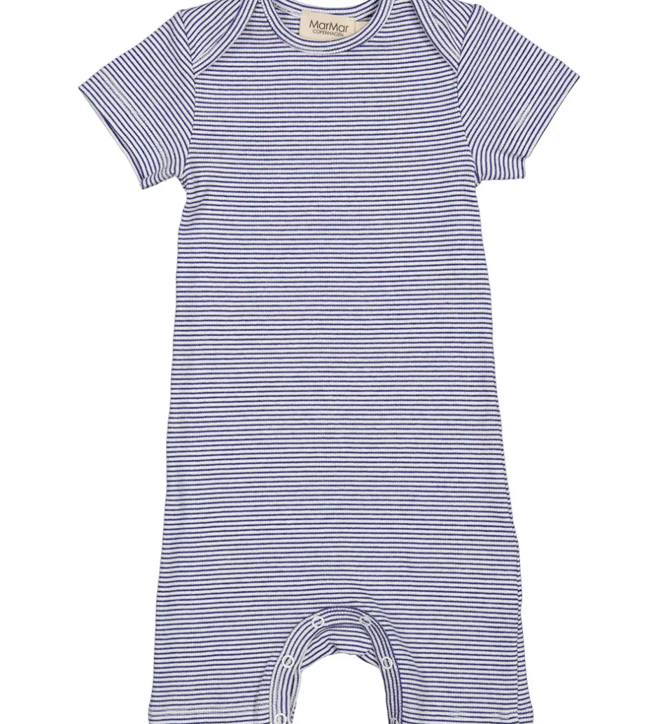 Børn MarMar Sommerdragt - Rib - Modal - Roxi - Blue Stripe