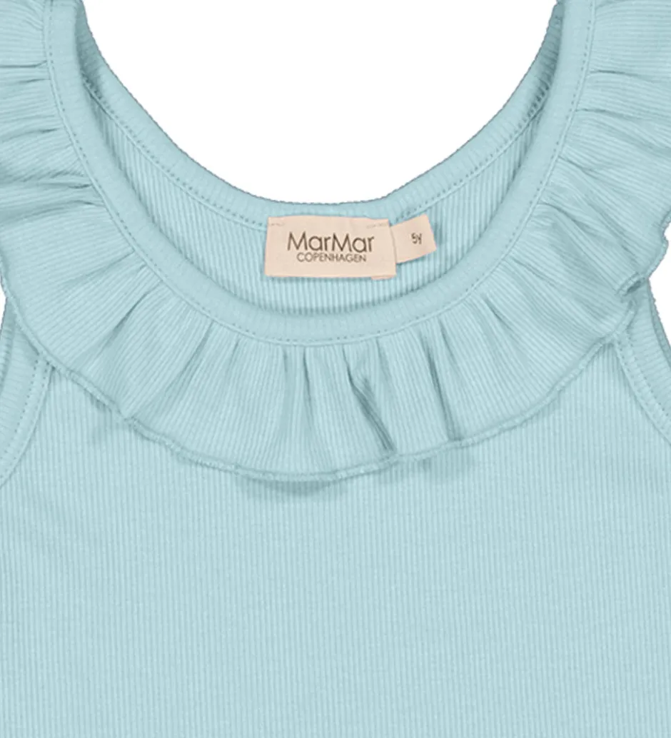 Toppe*MarMar Top - Rib - Modal - Tamar - Heavenly Blue