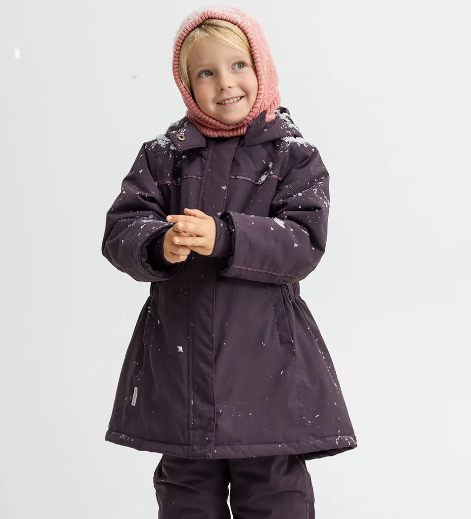 Børn MarMar Vinterjakke - Olga - Deep Plum