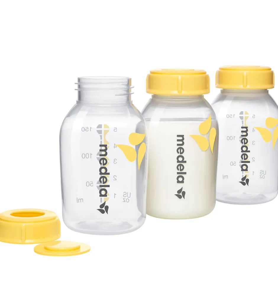 Sutteflasker*Medela Flasker til Brystmælk - 3-pak - 150 ml