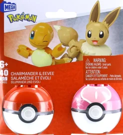 MEGA Bloks MEGA Pokémon - 40 Dele - Charmander & Eevee