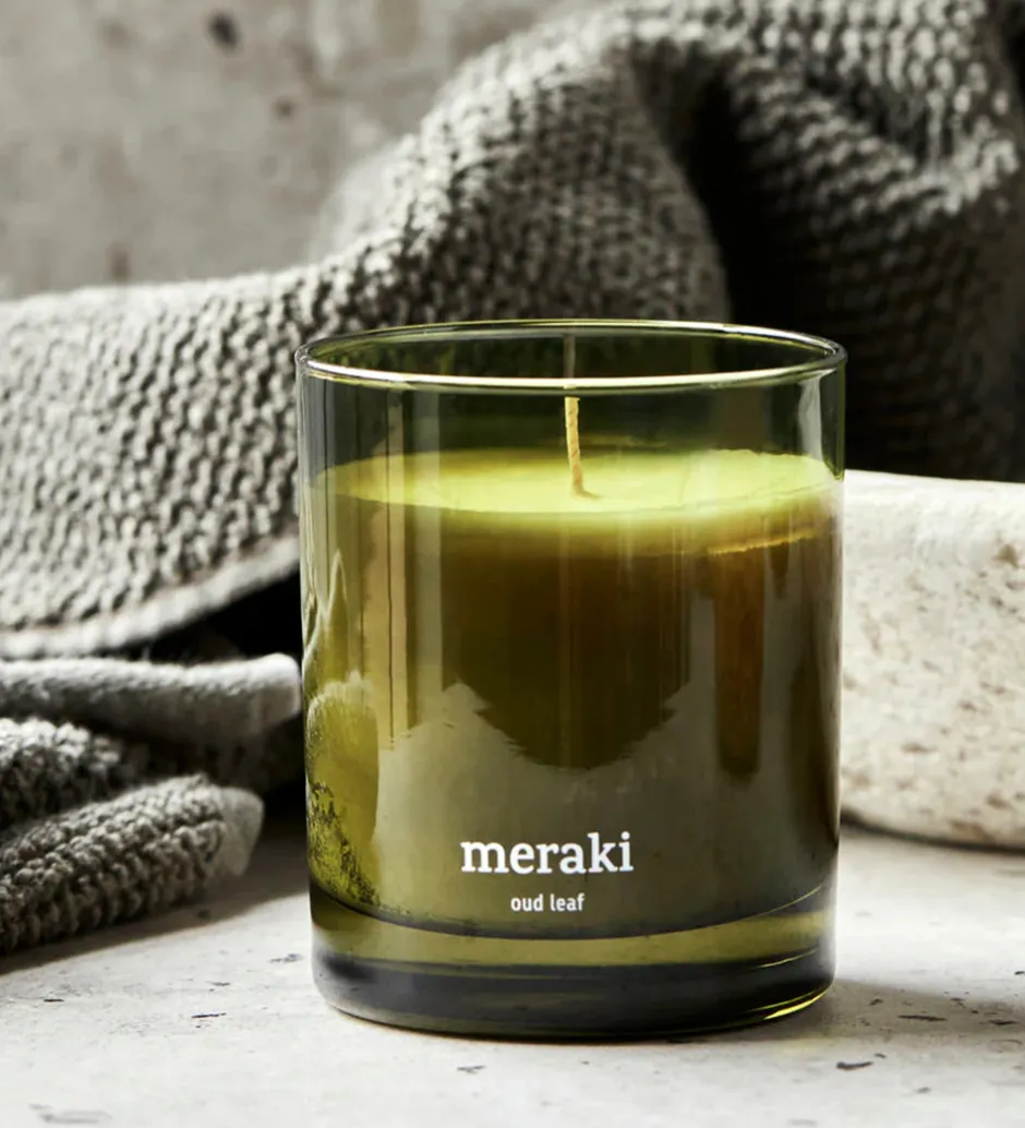 Duftlys*Meraki Duftlys - 200g - Oud Leaf