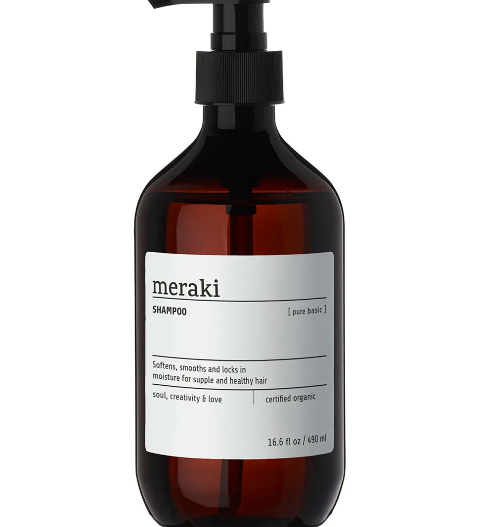 Hårprodukter*Meraki Shampoo - 490 ml - Pure Basic