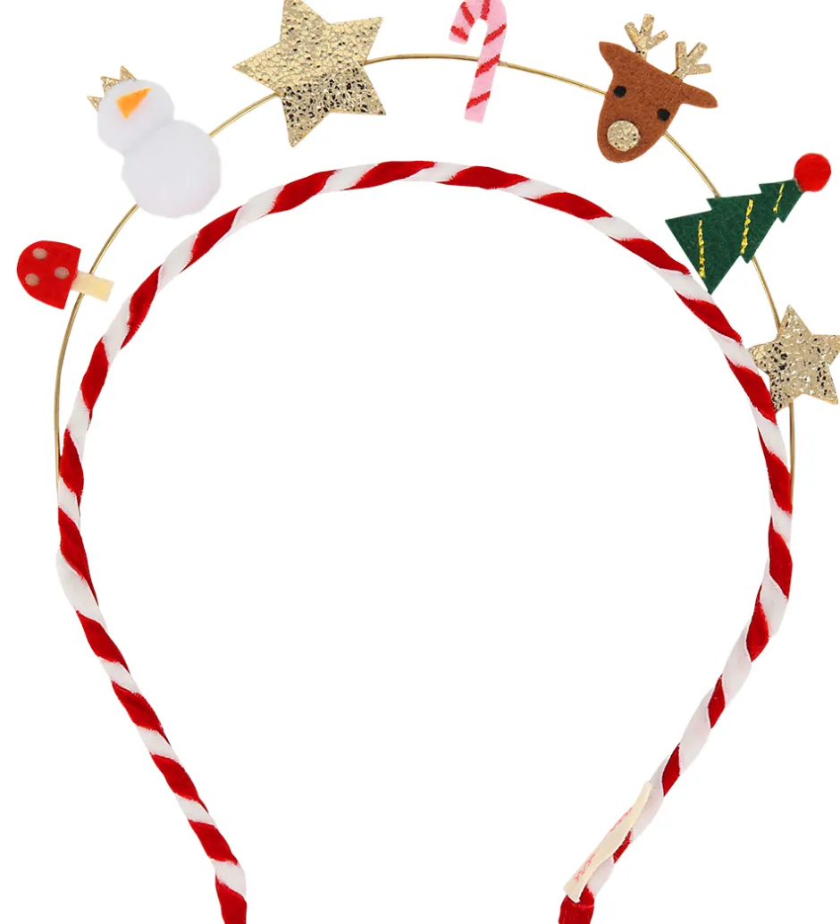 Hårbøjler*Meri Meri Hårbøjle - Festive Icon