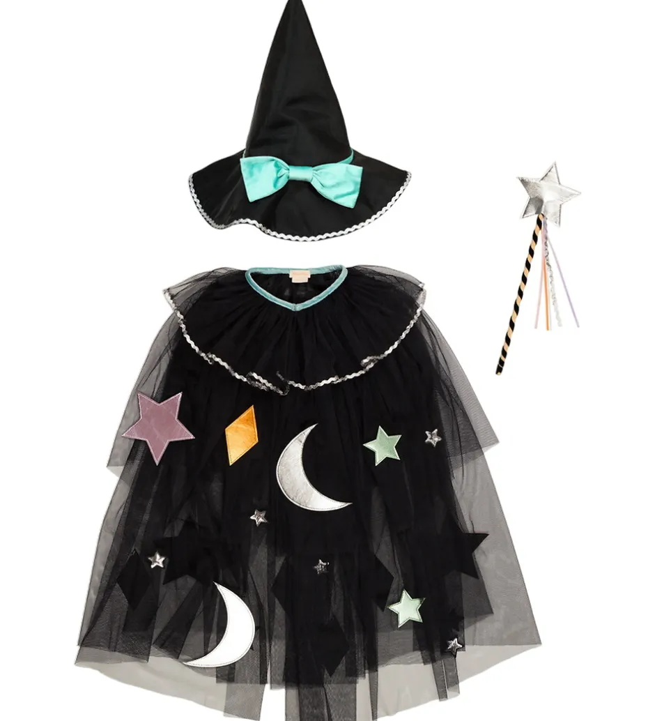 Rolleleg|Halloween*Meri Meri Udklædning - Tulle Appliqué - Sort