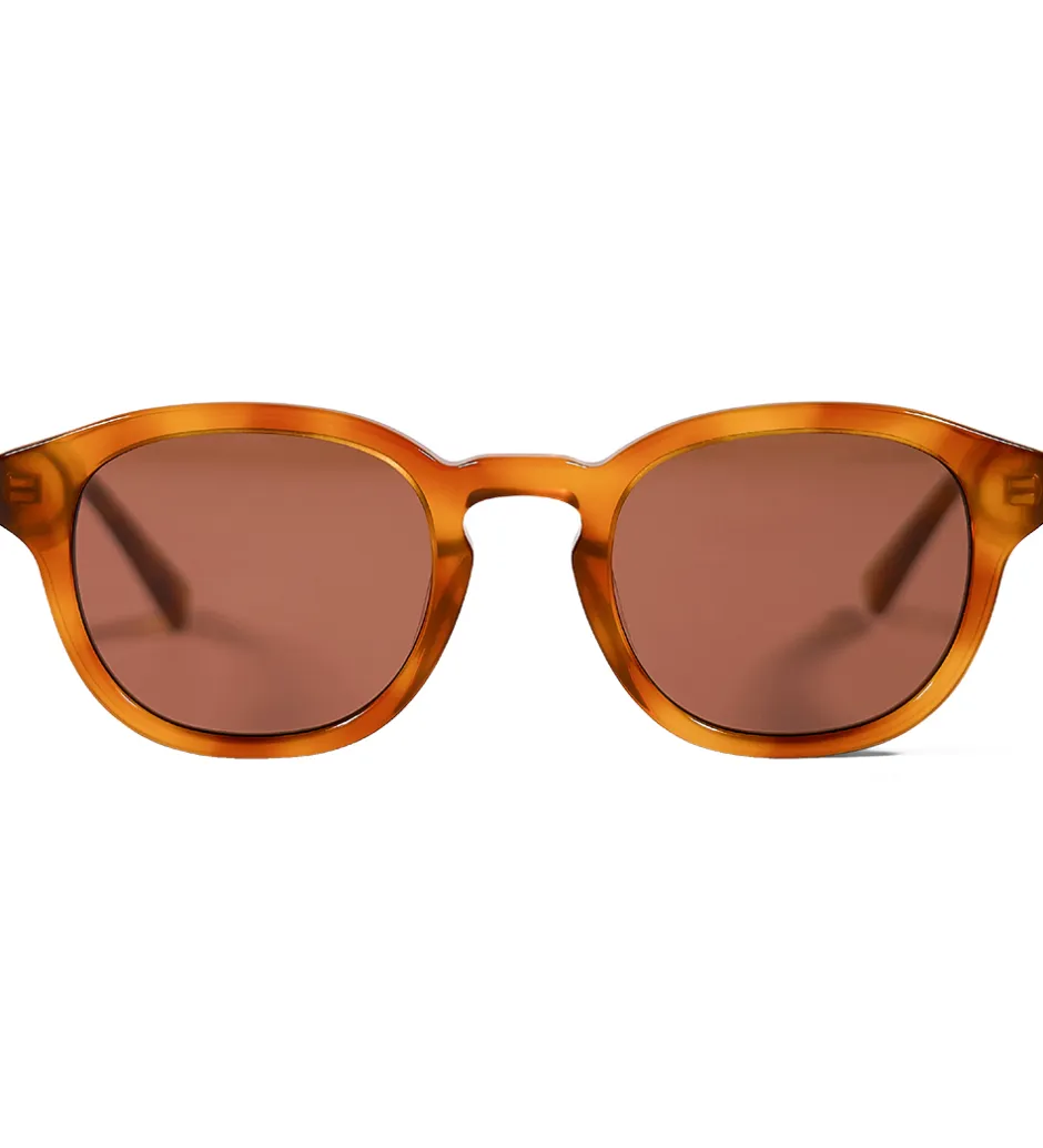 MessyWeekend Kids Solbriller - Bille The Kid - Brown Havana
