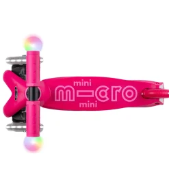 Løbehjul|Løbehjul*Micro Løbehjul - Mini2grow Deluxe Magic LED - Pink