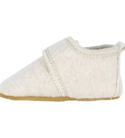 Hjemmesko*Mikk-Line Hjemmesko - Prewalker Uld - Off White